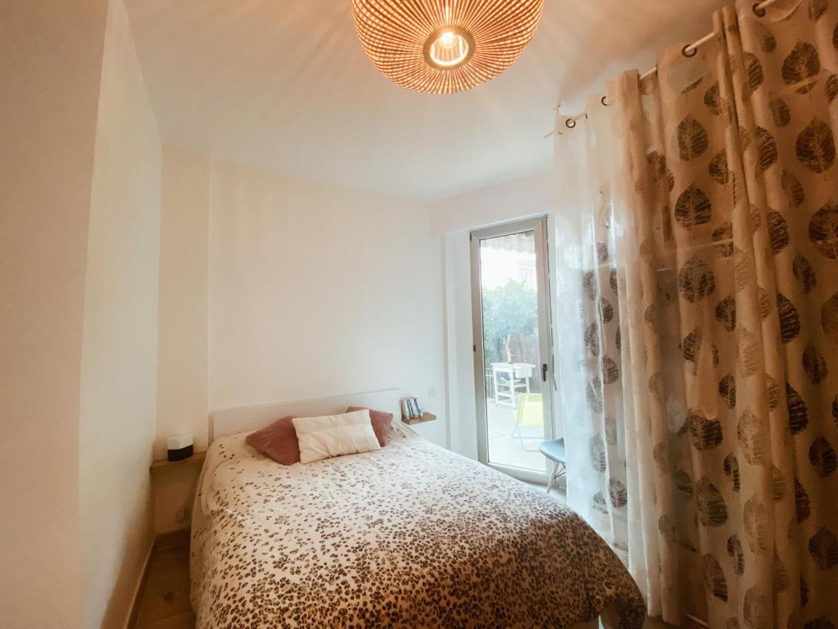 50M Plage / 200M Hippodrome 2 Pieces Jardin Garage Cagnes-sur-Mer Luaran gambar