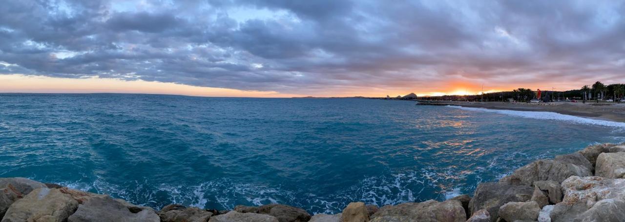 50M Plage / 200M Hippodrome 2 Pieces Jardin Garage Cagnes-sur-Mer Luaran gambar