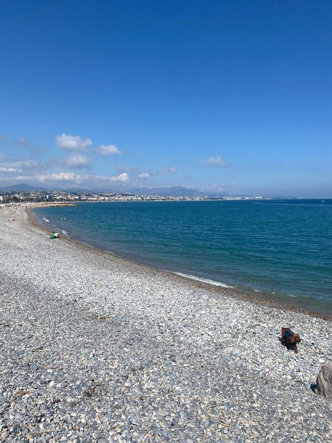 50M Plage / 200M Hippodrome 2 Pieces Jardin Garage Cagnes-sur-Mer Luaran gambar